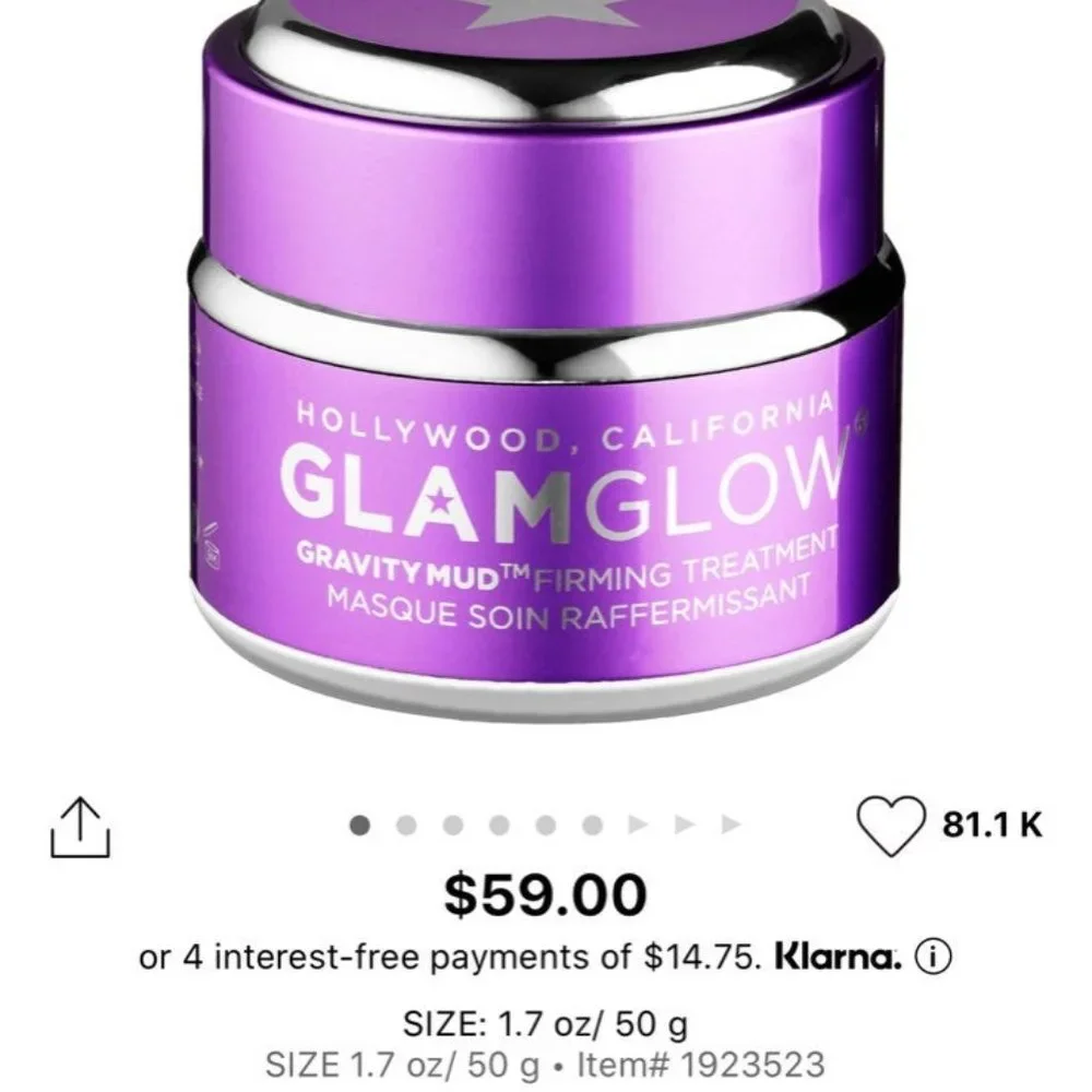 New Glamglow gravitymud bundle